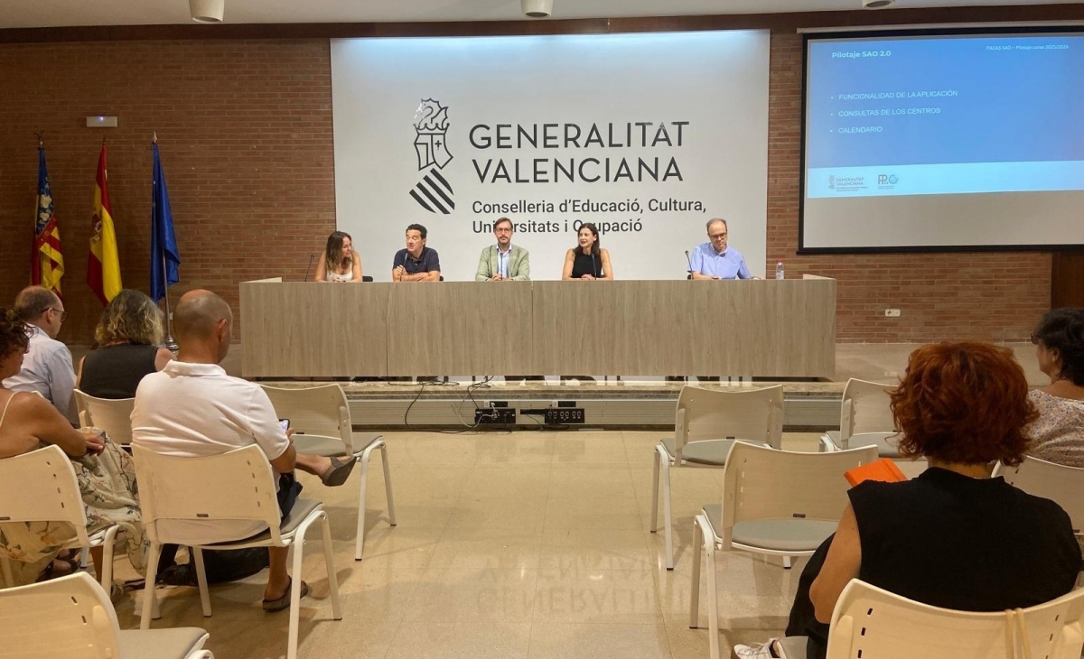 Comunitat Valenciana | Educación prueba la aplicación SAÒ para "mejorar la gestión de la formación en empresa del alumnado de FP"