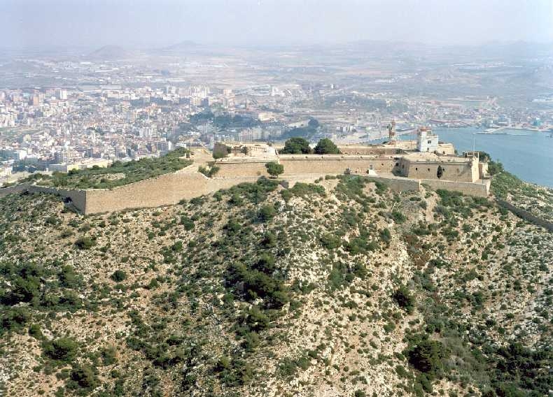 Imagen del monte de Galeras. - Foto: Ayuntamiento de Cartagena