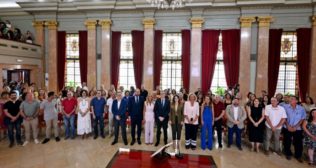 Más de 70 funcionarios toman posesión en el Ayuntamiento de Murcia