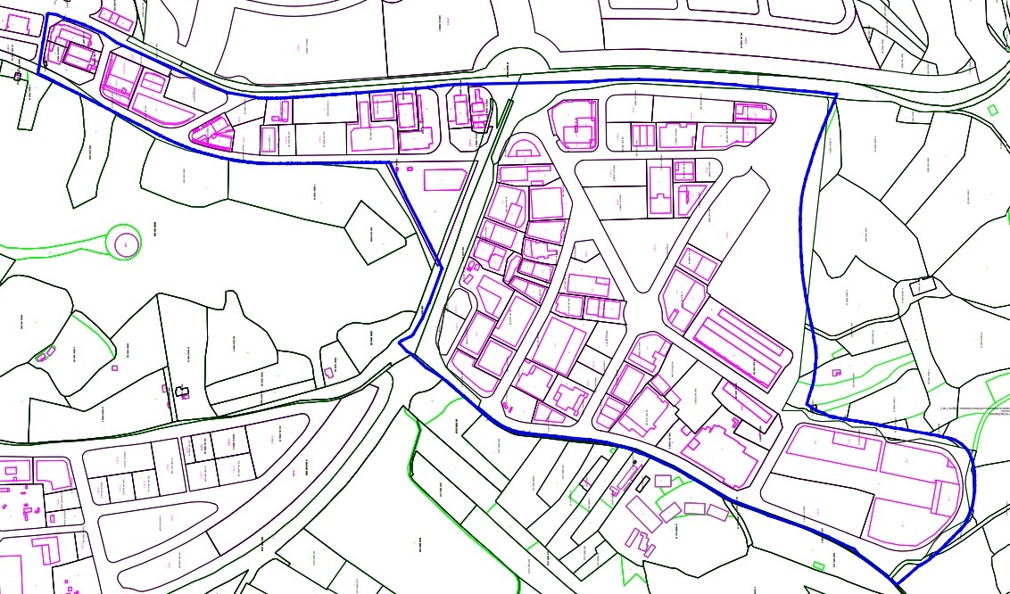 Zona afectada. - Zona afectada.