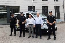 Burriana refuerza su seguridad con un nuevo furgón de investigación de accidentes de la Policía Local