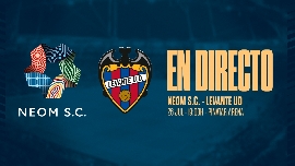 El Levante UD jugará este sábado contra el NEOM S.C.