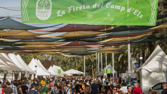 Vuelve la Fireta del Camp d’Elx al Paseo de la Estación del 11 al 13 de octubre