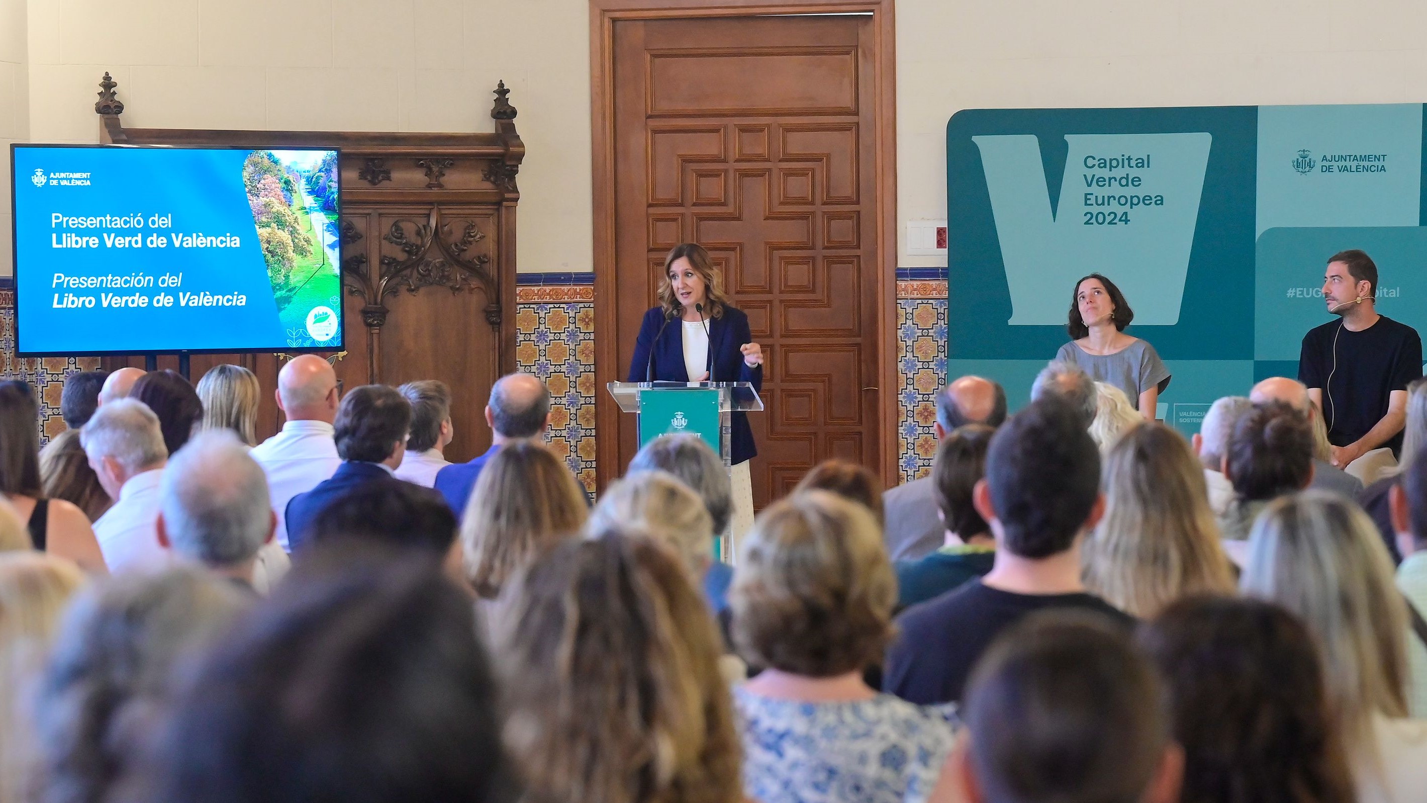 Acto de balance de la Capital Verde - Foto: AYUNTAMIENTO DE VALÈNCIA Acto de balance de la Capital Verde