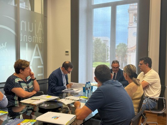 El alcalde de Alfafar se reúne con Gan Pampols para tratar la reconstrucción tras la Dana