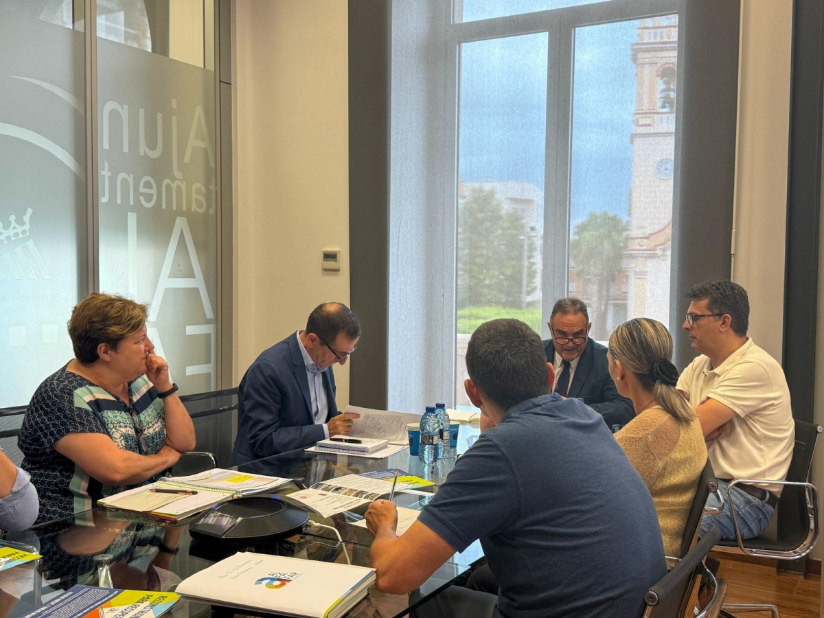 El alcalde de Alfafar se reúne con Gan Pampols para tratar la reconstrucción tras la Dana
