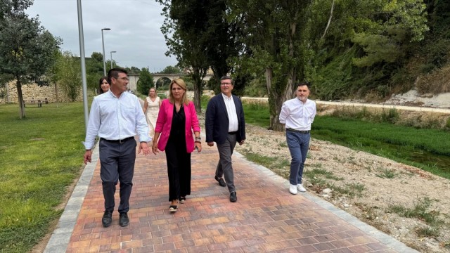 Camarero anuncia un convenio para actuaciones de prevención de catástrofes en la Cantereria de Ontinyent