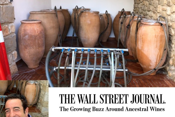The Wall Street Journal destaca a Pepe Mendoza como referente del vino mediterráneo en ánfora