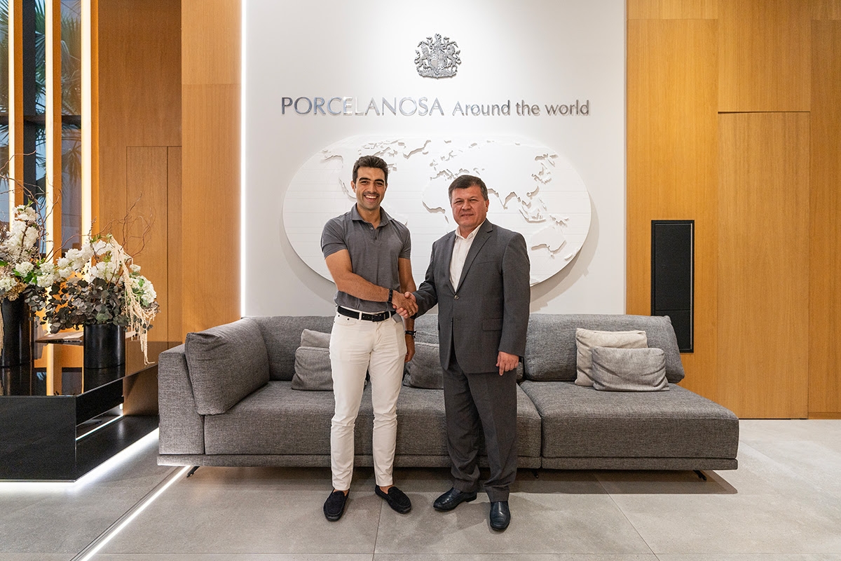 Porcelanosa Grupo estrecha lazos con Uzbekistán