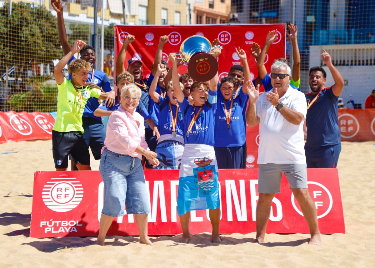 Los Alcázares y Playas de San Javier son campeones de España infantil y juvenil
