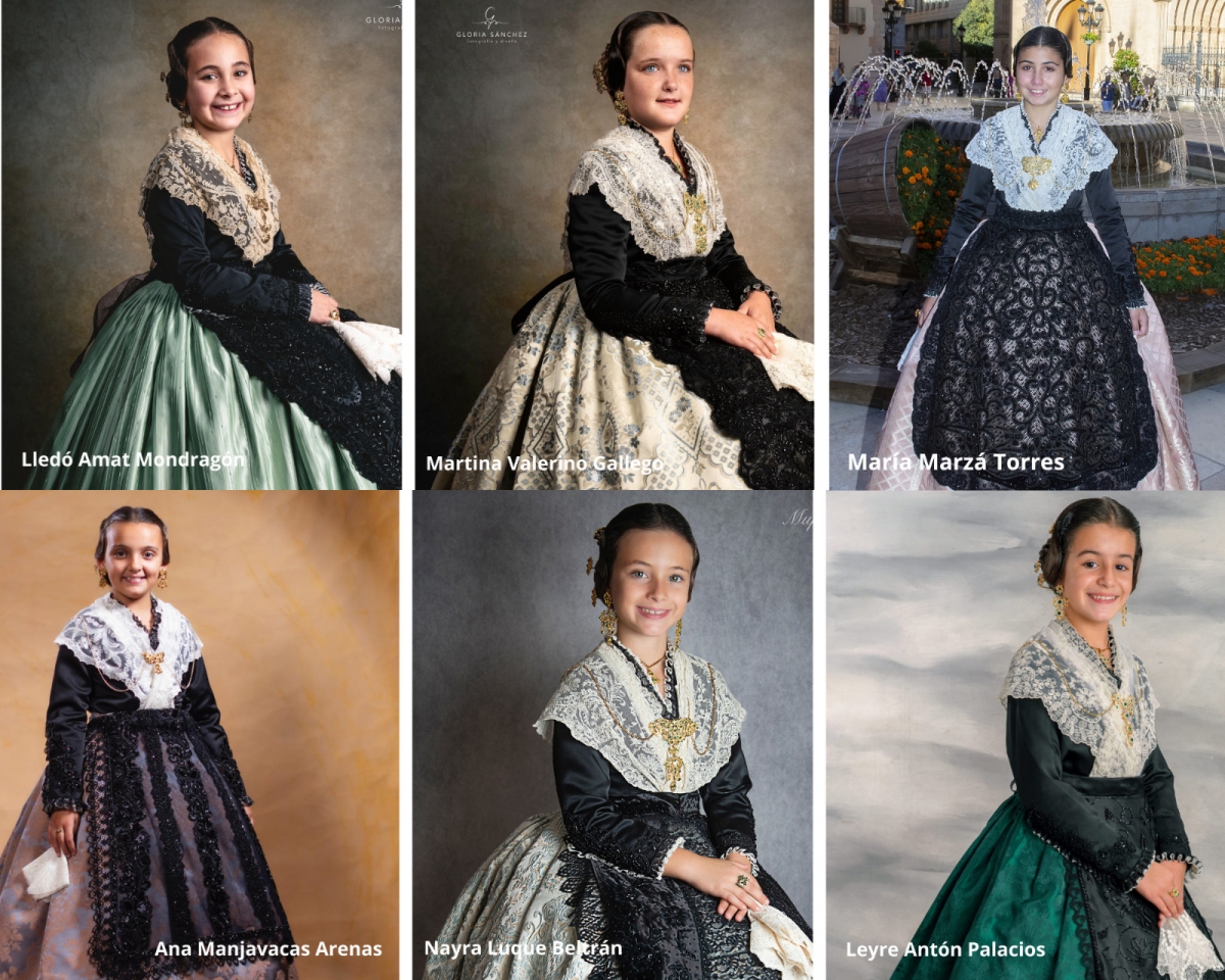 Damas de la ciudad infantiles.