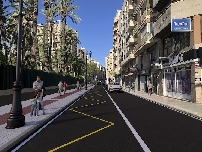 Elche planea reurbanizar Juan Carlos I: mobiliario, asfaltado, prioridad de bus... y sin aparcamientos