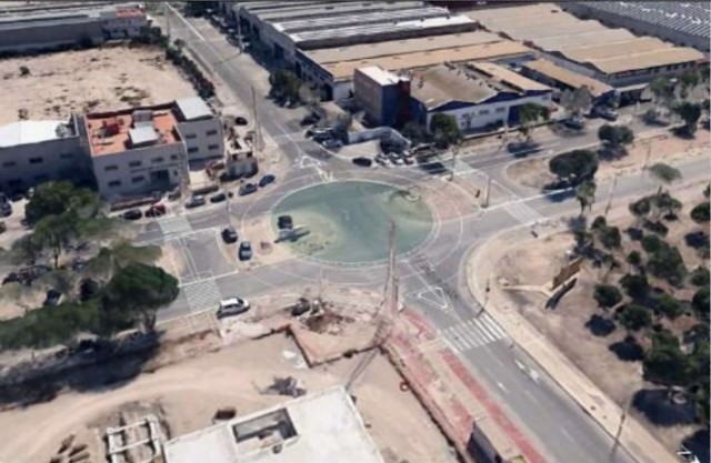 El Polígono Industrial Oeste de Murcia habilitará 111 plazas de aparcamiento con la adecuación de la mediana central