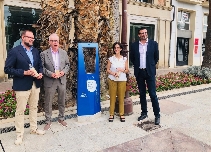 Murcia estrena fuentes públicas de agua refrigerada en seis zonas de la capital
