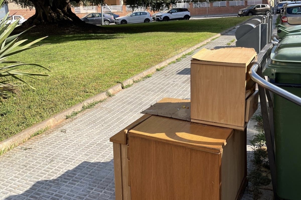 Un vertido de residuos en Castelló - 