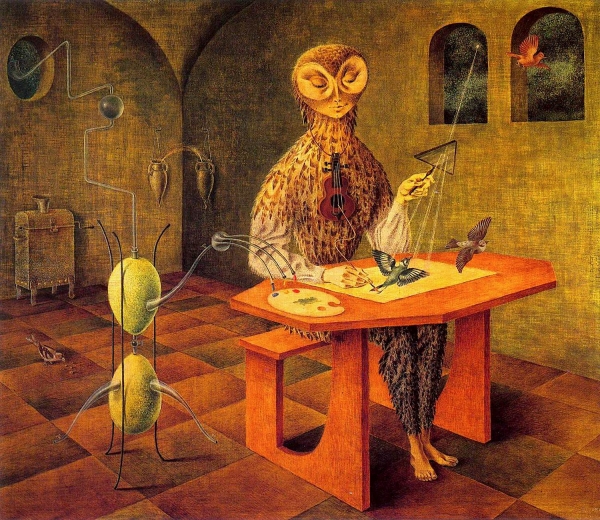 La Creación de las Aves de Remedios Varo - La Creación de las Aves de Remedios Varo