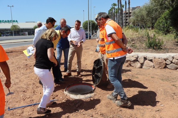 Burriana finaliza las dos primeras fases de su nuevo gran colector y da luz verde ya a la tercera