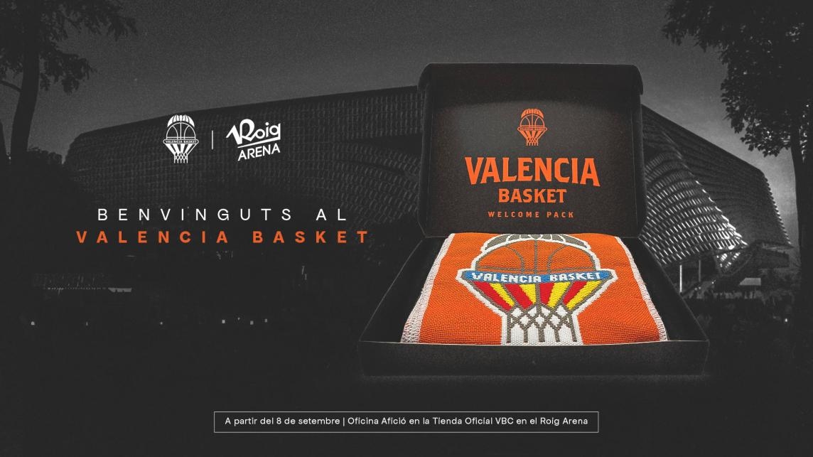Los abonados recogerán su abono en septiembre en el Roig Arena con un “Welcome Pack” muy especial