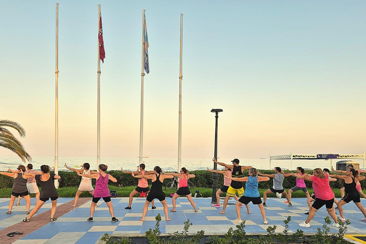 Imagen de una sesión de ejercicios - 