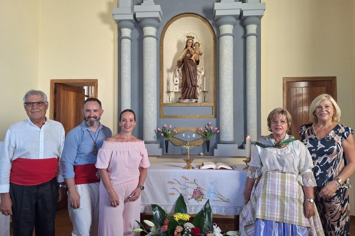 Castelló celebra el Día del Abuelo con una eucaristía en la ermita de la Virgen del Carmen
