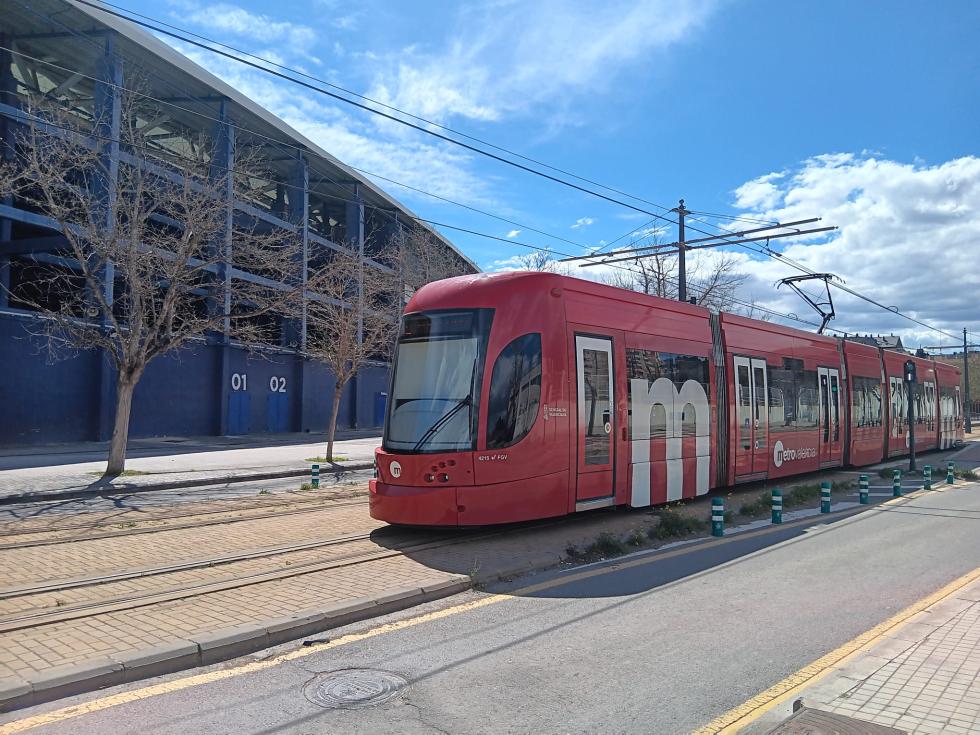 Las Líneas 4, 6 y 8 del tranvía de Metrovalencia no circularán el sábado por la renovación de los sistemas de señalización y comunicaciones