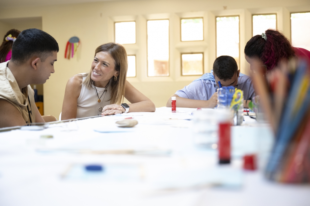 Imagen de la visita a la escuela de verano - 