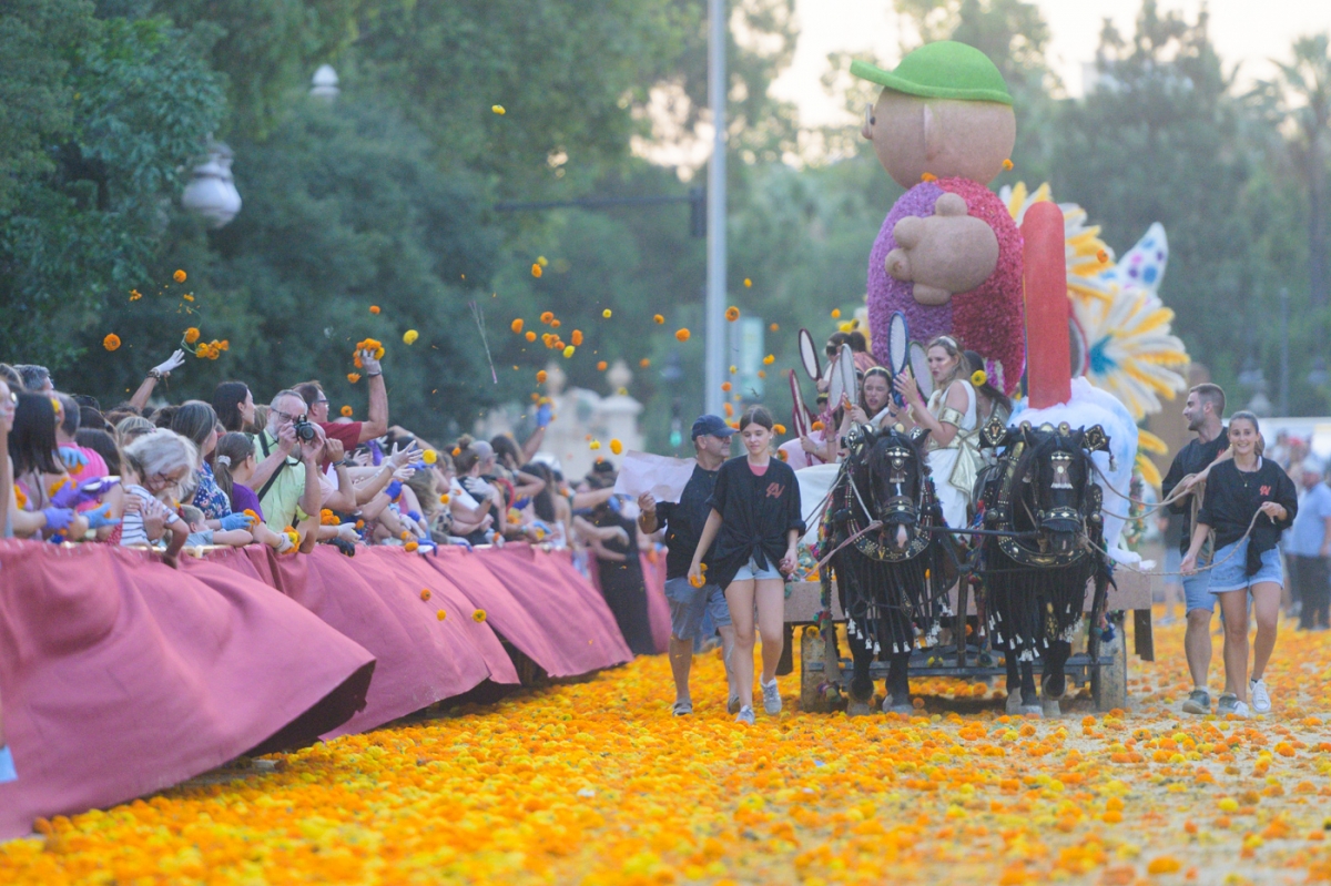 Batalla de Flores 2025 en València 