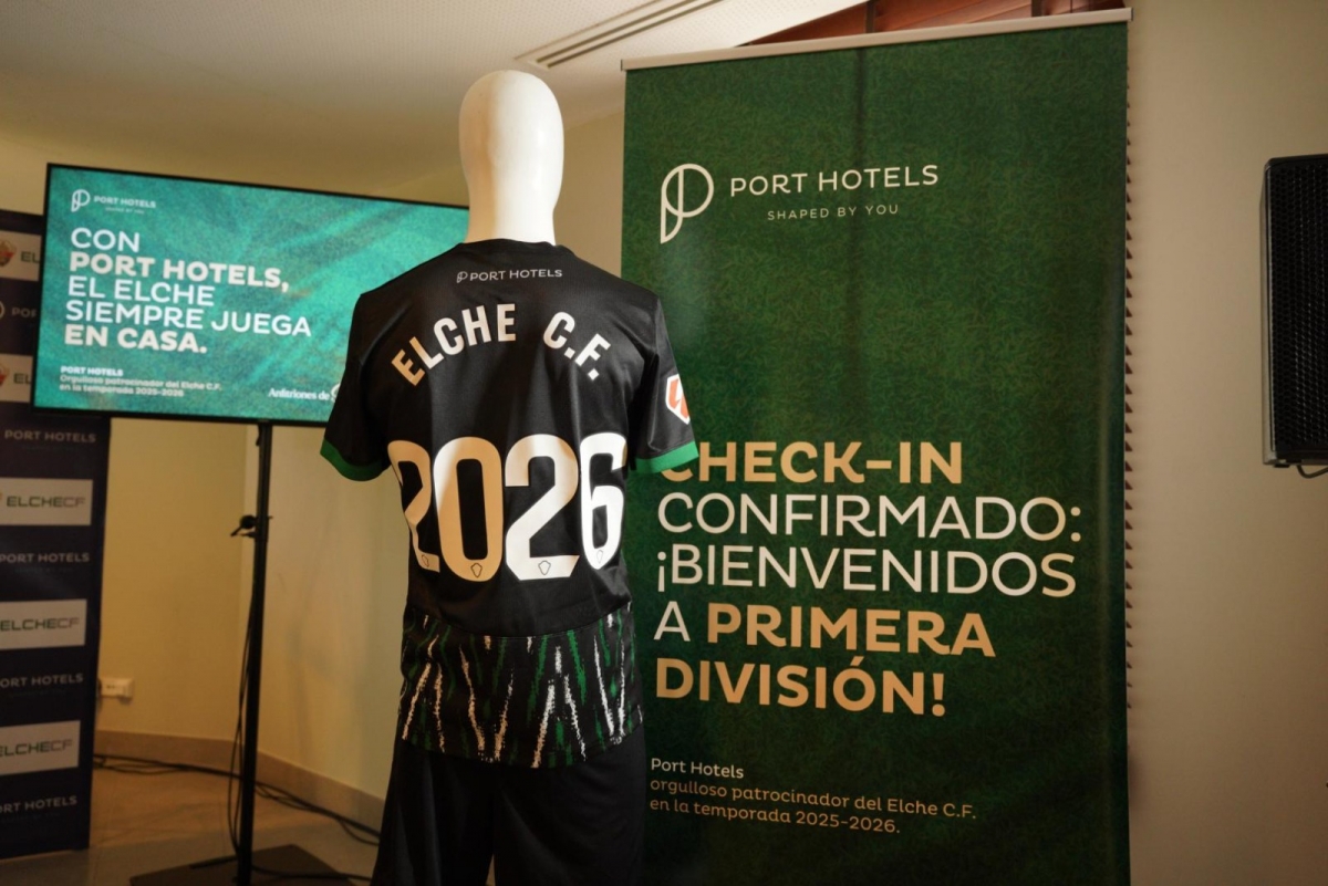 Port Hotels se convierte en patrocinador del Elche CF