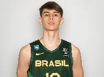 El canterano del UCAM CB Joao Neves, aún de 16 años, es citado con la absoluta de Brasil