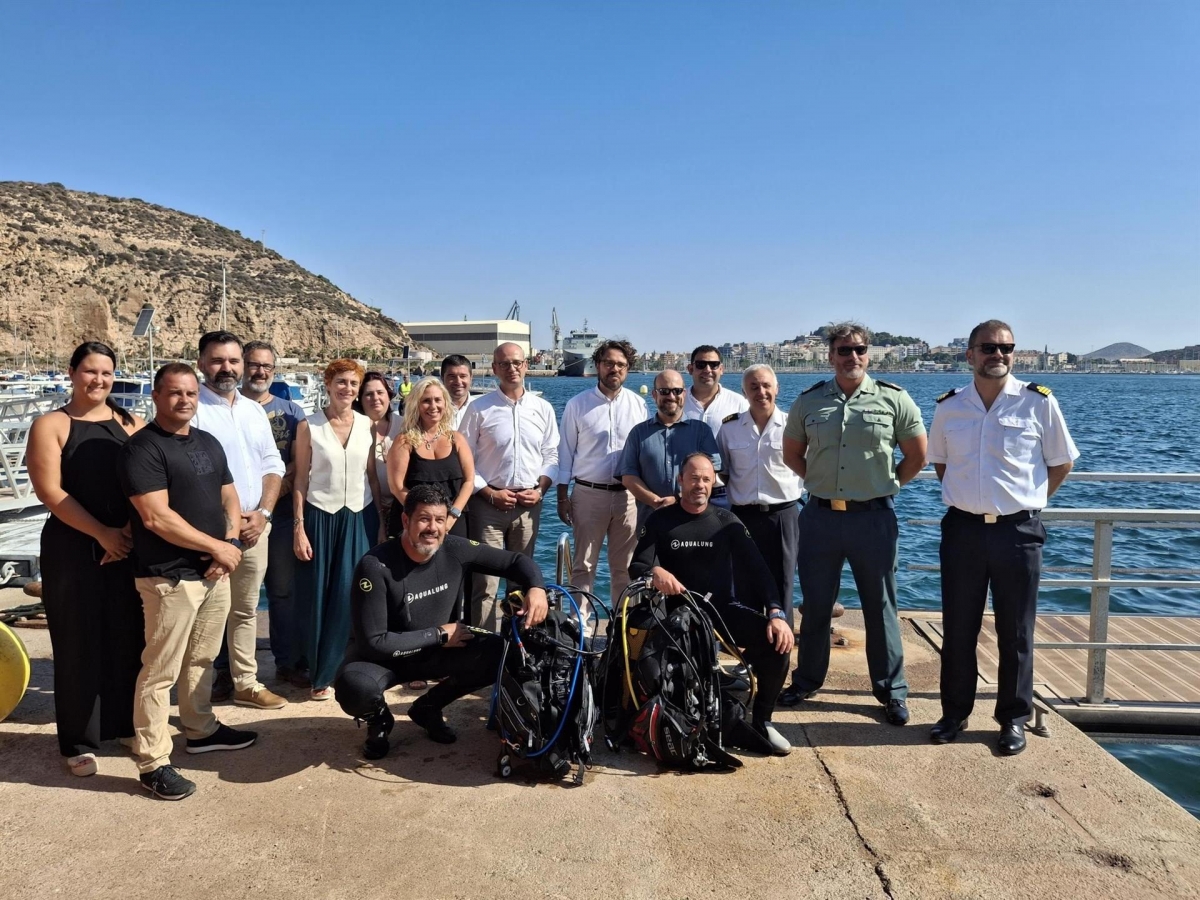 La Comunidad implanta por primera vez la FP de Técnico Deportivo en Buceo en Cartagena
