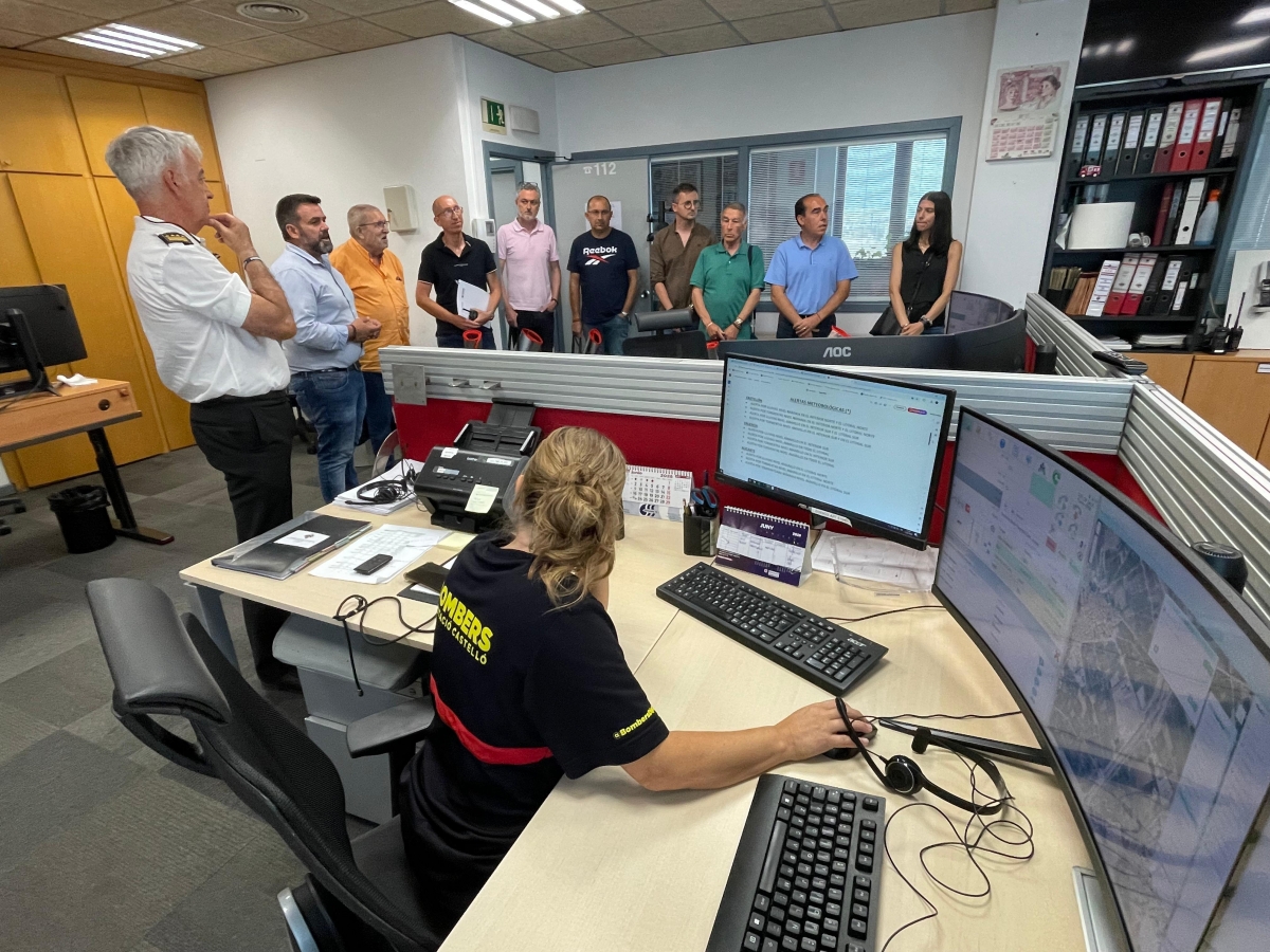 El Consorcio Provincial de Bomberos forma a los alcaldes de Castellón en la gestión de emergencias