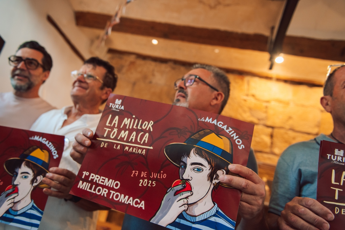 Els Magazinos elige el tomate rosa de Antonio Noguera, de Pedreguer, como “la millor tomaca de la Comunitat Valenciana”