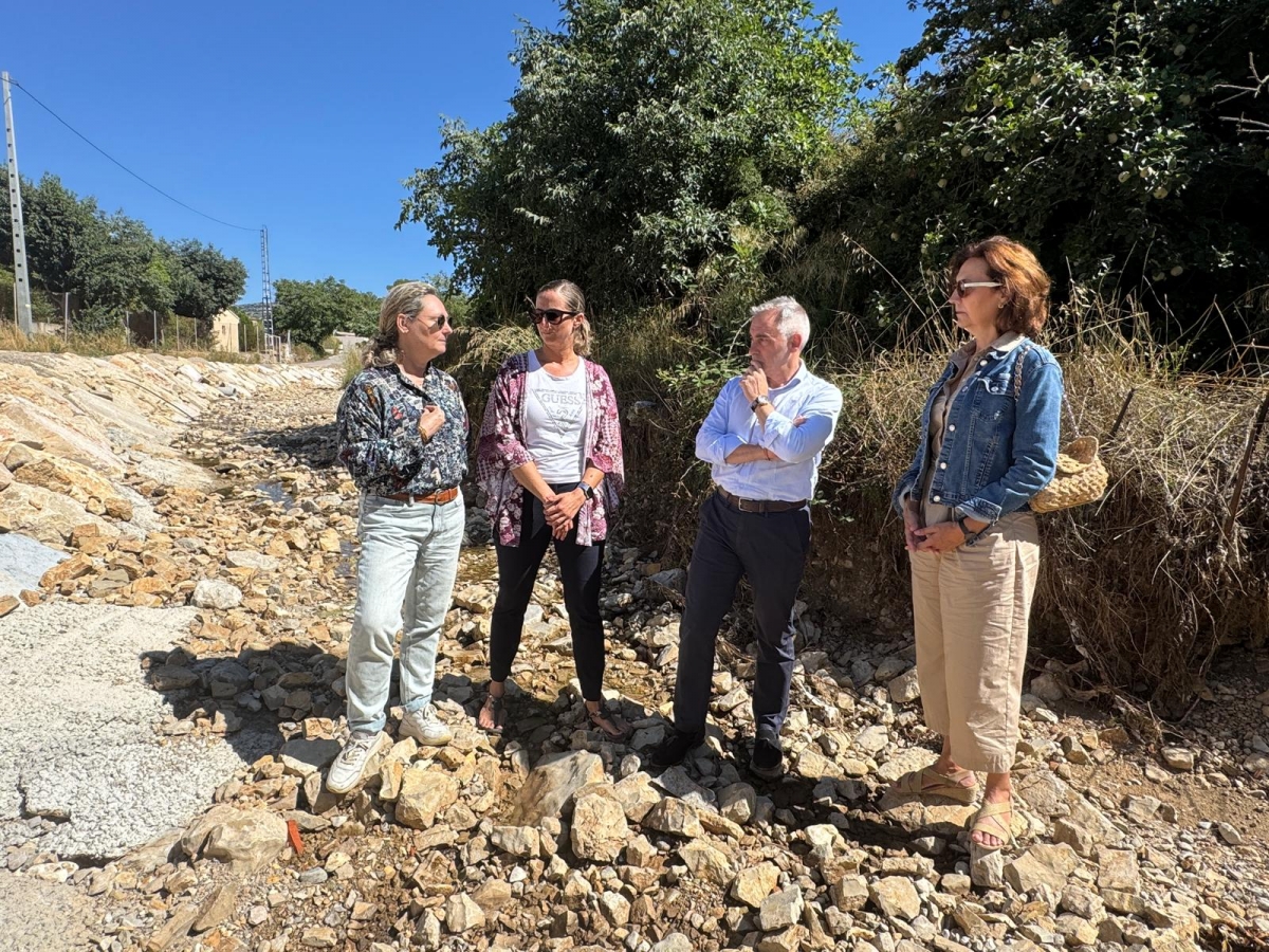 El Consell invierte 8,2 millones en un total de 117 caminos rurales afectados por la riada en Castellón