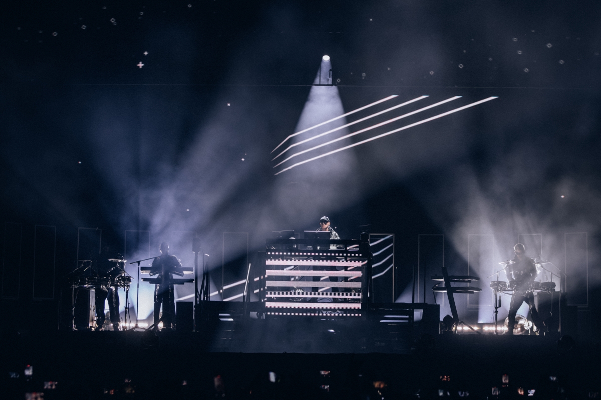 Actuación de Pet Shop Boys en el Low Festival. - Foto RAFA GALÁN Actuación de Pet Shop Boys en el Low Festival.