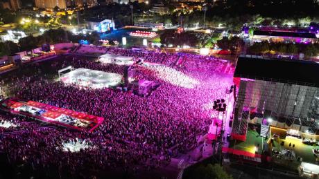 Imagen de archivo del Low Festival de Benidorm. - 