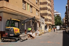 Castelló inicia las obras de la ZBE en la calle Vilaroig tras acabarlas en San Francisco