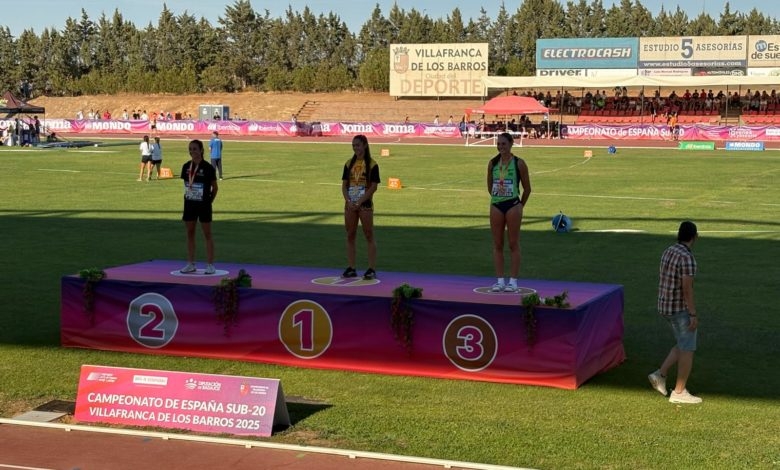 Estrella Santoyo es oro nacional sub-20 en 200 metros y Alejandro Bolarín bronce en disco