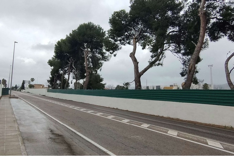 Vallado del Bovalar que da a la carretera de Alcora. - Vallado del Bovalar que da a la carretera de Alcora.