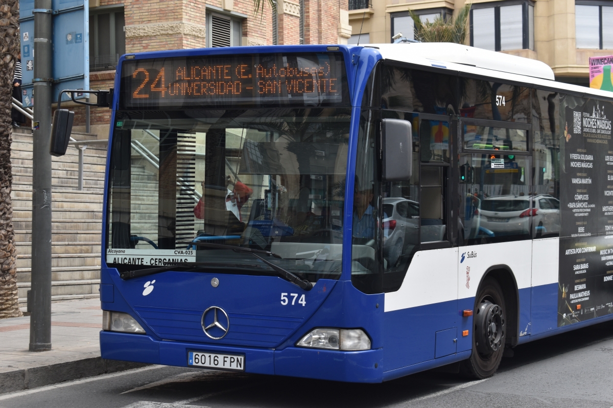 Los autobuses interurbanos de Alicante mejorarán sus frecuencias de paso en agosto