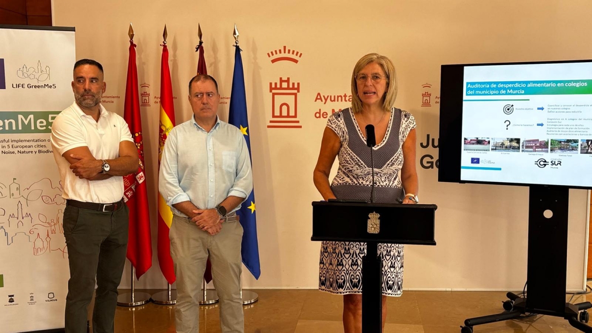 Seis colegios del entorno de Conexión Sur de Murcia participarán en una auditoría para reducir el desperdicio alimentario