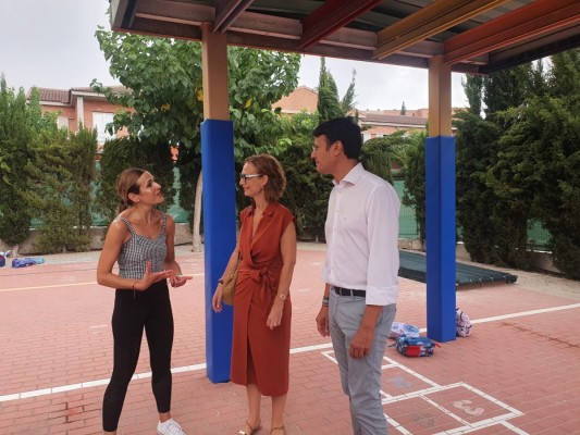 Molina de Segura destina 141.833 euros en mejorar las instalaciones de trece centros docentes y en instalar juegos infantiles en doce