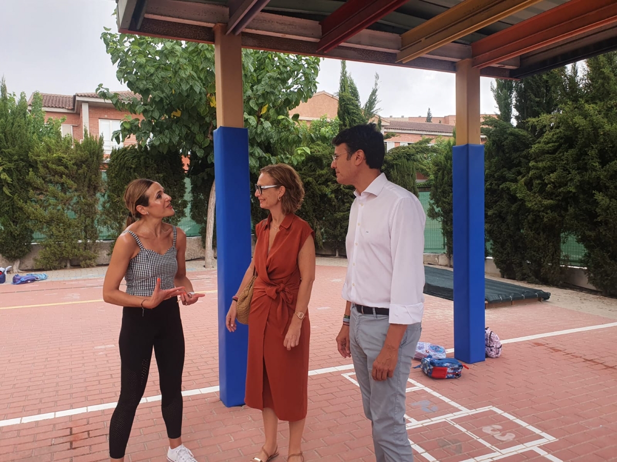 Molina de Segura destina 141.833 euros en mejorar las instalaciones de trece centros docentes y en instalar juegos infantiles en doce