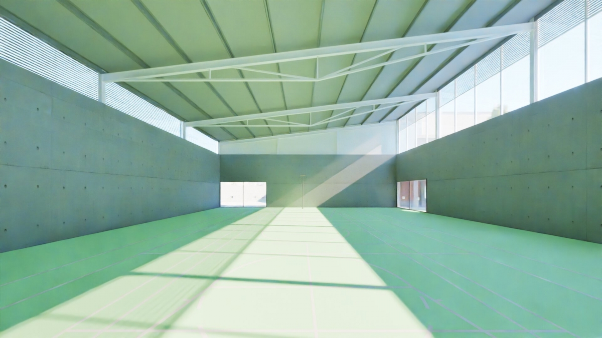 Instalaciones deportivas del nuevo IES Número 2 de Bétera.