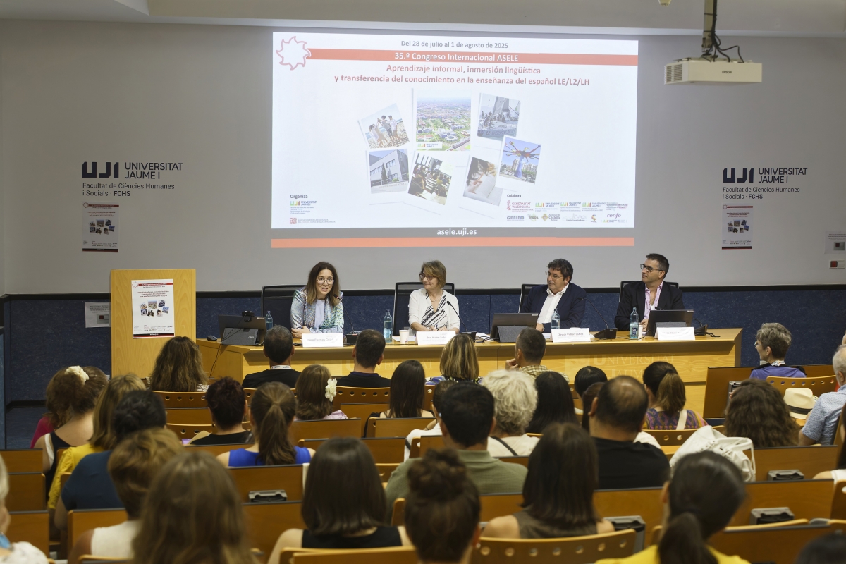 La UJI acoge a 300 expertos en el 35.º Congreso Internacional de ASELE sobre enseñanza del español