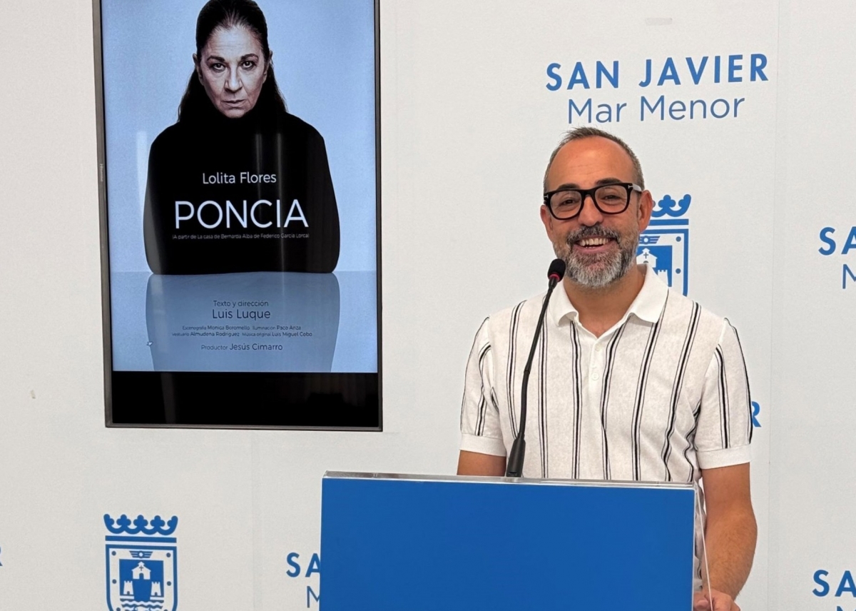 Las actrices Lolita Flores, Luisa Martín y Olivia Molina pasarán por el Teatro de Invierno de San Javier este otoño