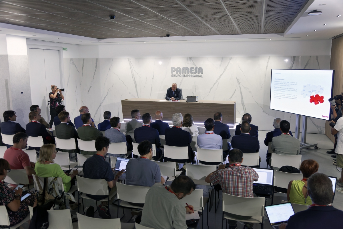 Grupo Pamesa quintuplica beneficios, aumenta un 10% la plantilla y prevé cerrar 2025 con más ventas