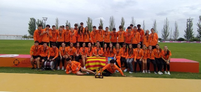 La  selección valenciana de atletismo, campeona de España sub16
