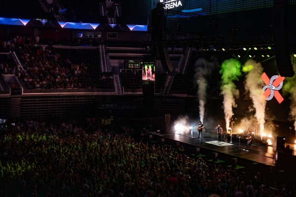 Así fue el 'preestreno' del Roig Arena con un concierto de Seguridad Social