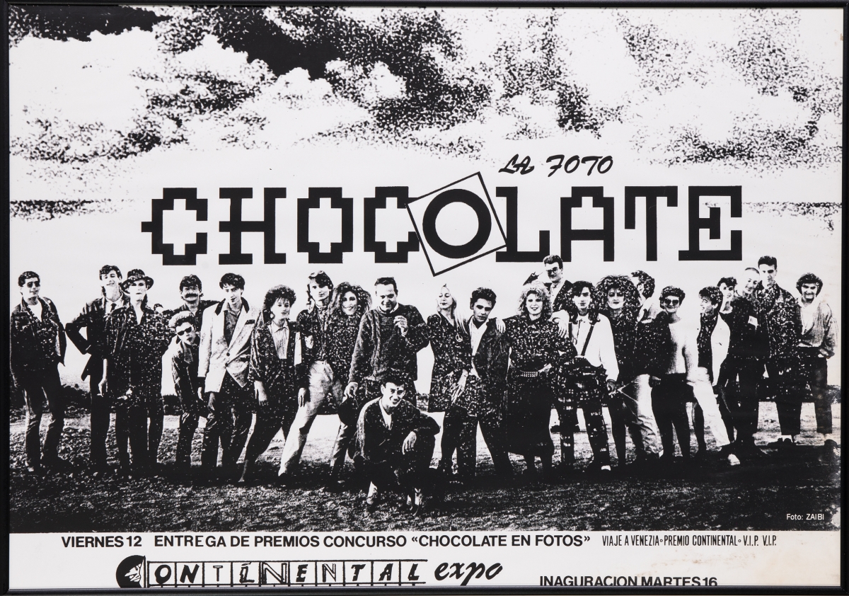 Armando Silvestre y Elisa Ayala. 1986. Serigrafía artística (Foto de Zaibi). - Armando Silvestre y Elisa Ayala. 1986. Serigrafía artística (Foto de Zaibi).