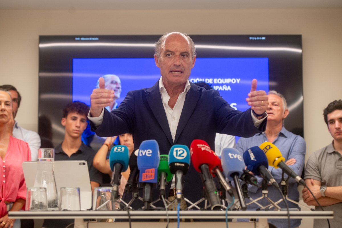 El acto de Francisco Camps, en imágenes